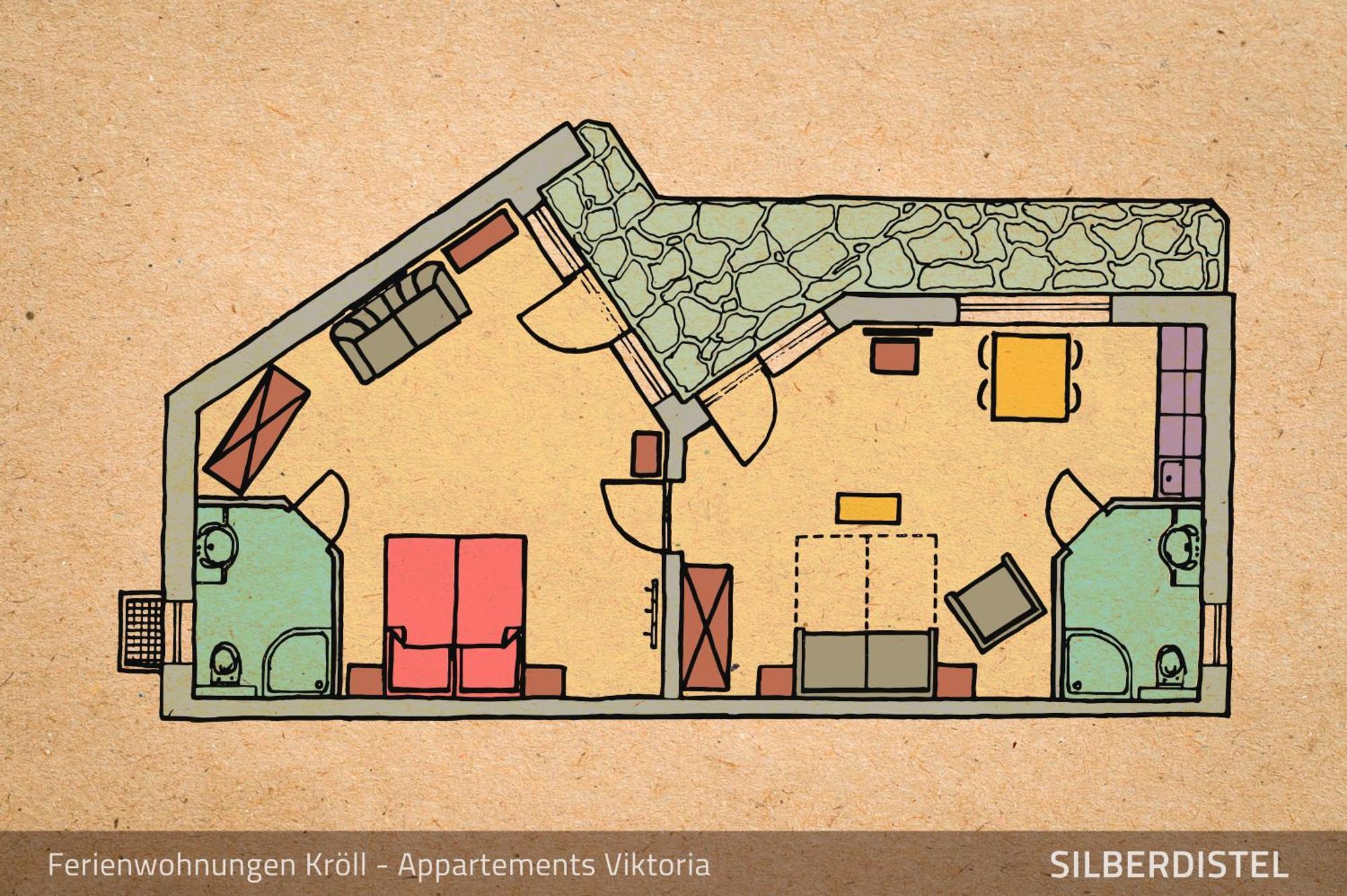 Ferienwohnungen Kroll - Appartements Viktoria Und Landhaus Maria ไมย์อาโฮเฟิน ห้อง รูปภาพ
